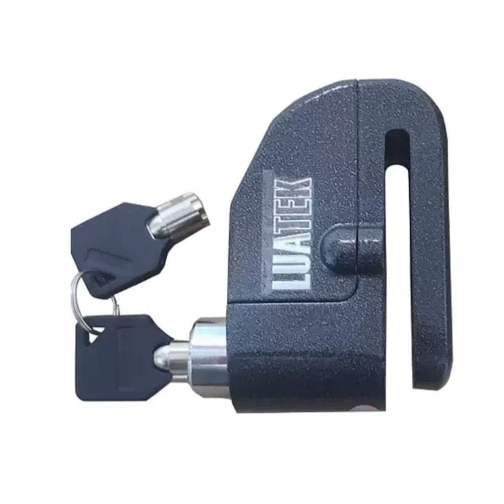 Cadeado Antifurto Motocicleta Bicicleta Com Alarme Sonoro