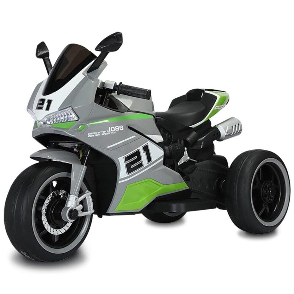 Moto Elétrica Infantil - Speed GT - 12v - Cinza - Bandeirante