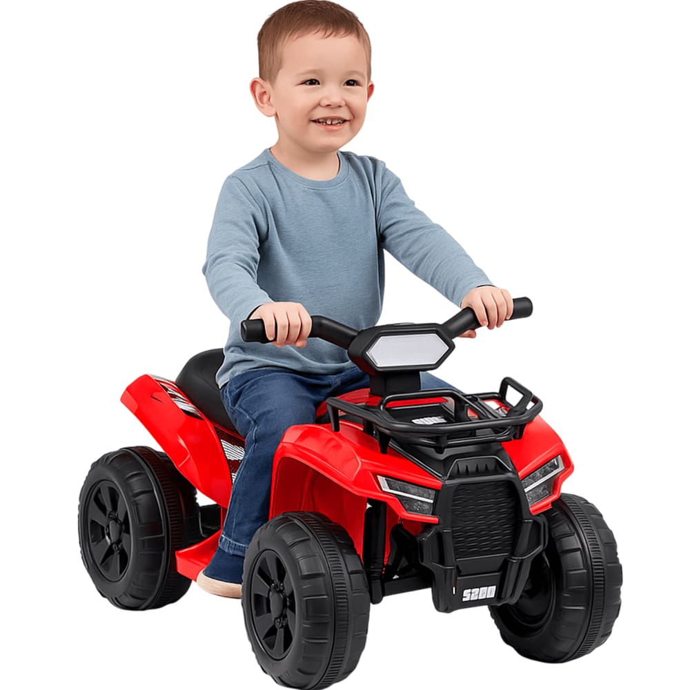 Quadriciclo Elétrico Bang Toys Infantil Astro Vermelho 6V