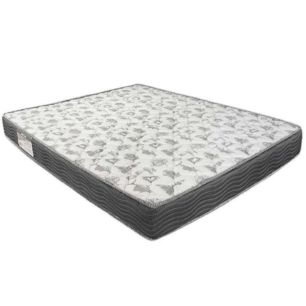 Cama Box Baú Marrom E Colchão Iso100 Espuma D33 Casal Ortobom