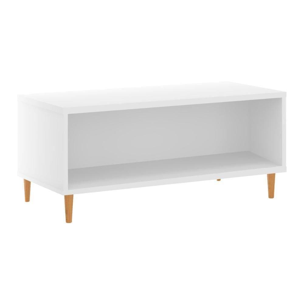 Mesa De Centro Com Nicho Ditália Easy Clic Rc-60 Branco