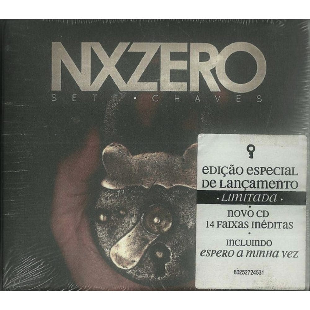 Cd NX Zero – Sete Chaves Ed. Especial Limitada (Digipack)