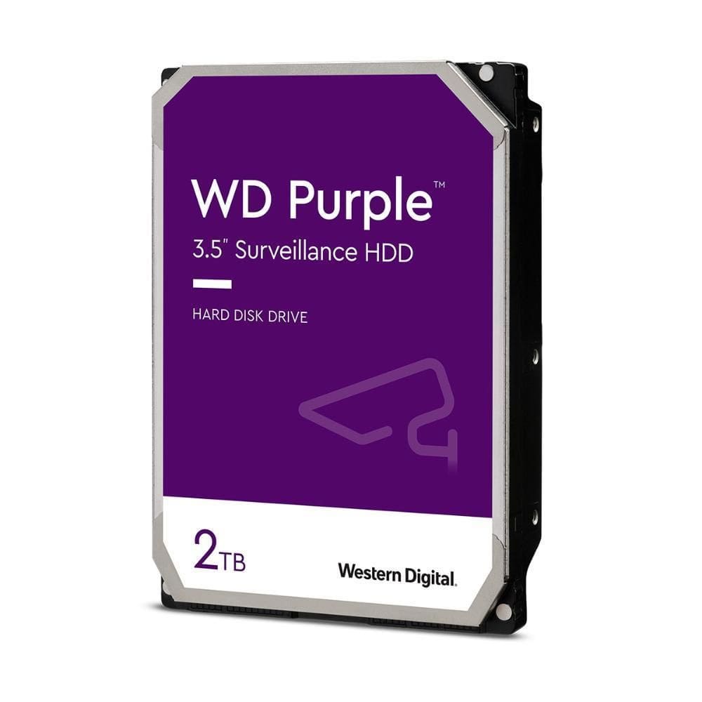 Hd 2Tb Sata - 5400Rpm - 256Mb Cache - Wd Purple - Wd22Purz