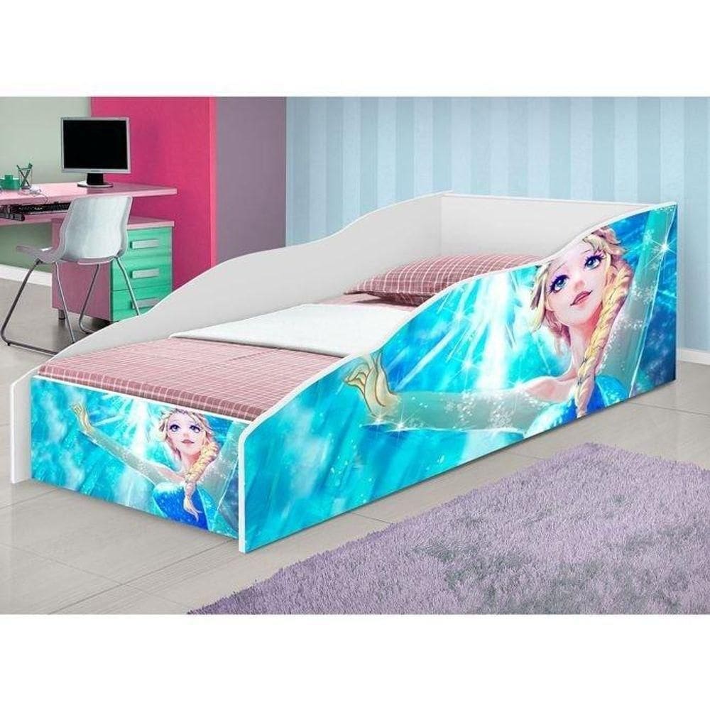 Cama Carro Solteiro 02 Com Colchão Vj