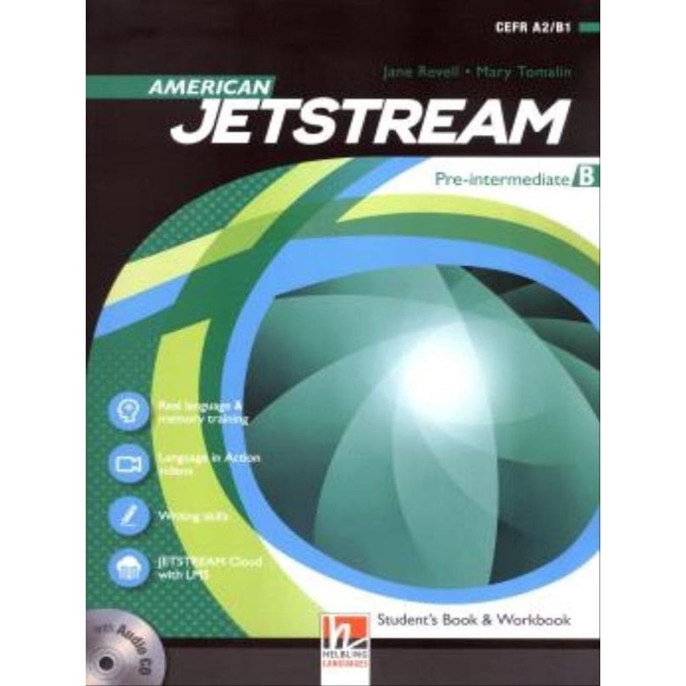 American Jetstream Pre-Intermediate B - Student`S Book And Workbook With Audio Cd And E-Zone