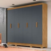 Guarda Roupa Casal 8 Portas 4 Gavetas Diplomata Moval