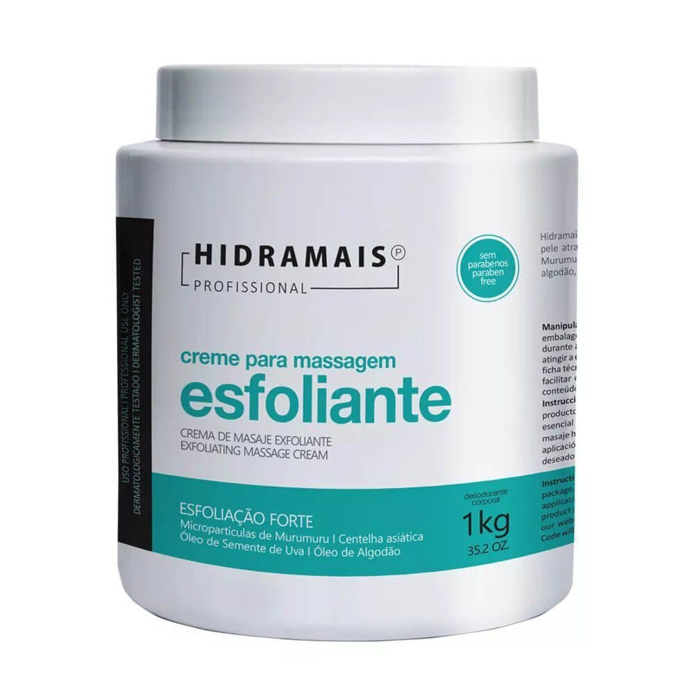 Hidramais Esfoliante Creme Para Massagem 1kg