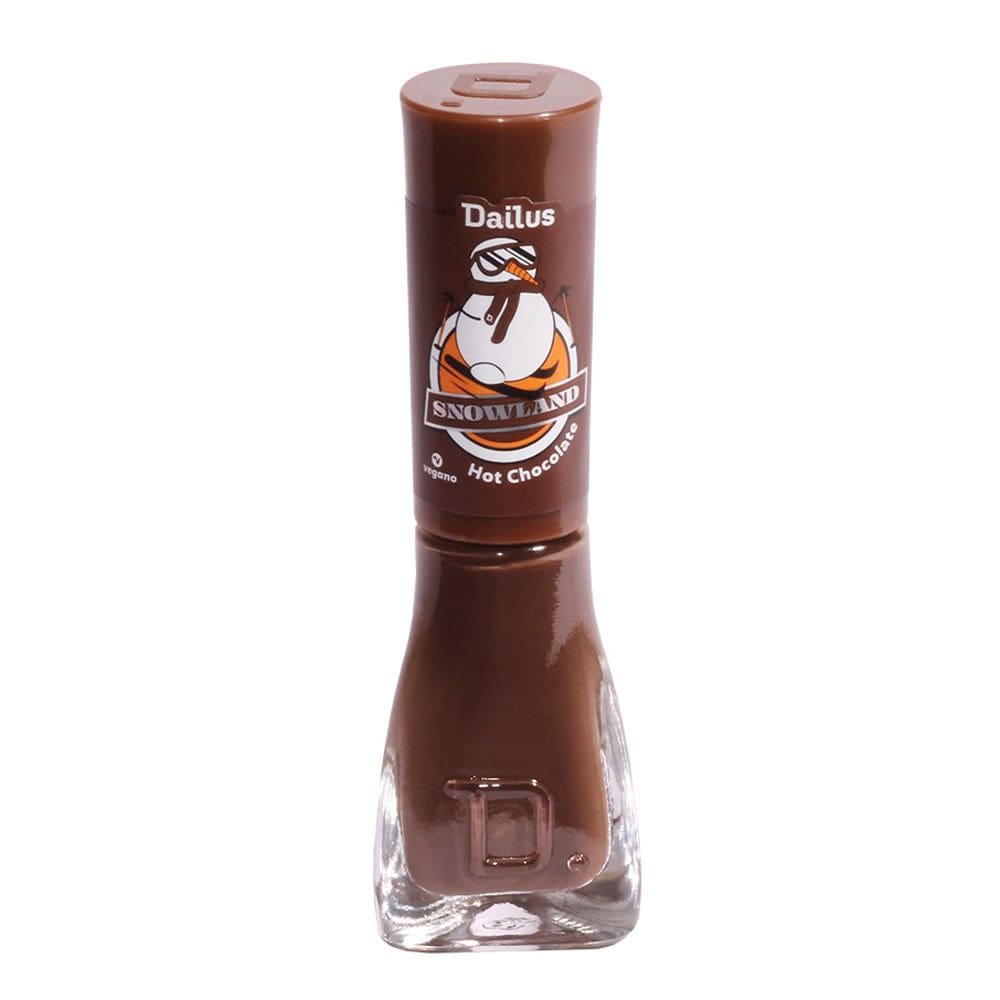 Esmalte Dailus Snowland Cremoso Cor Hot Chocolate 8ml