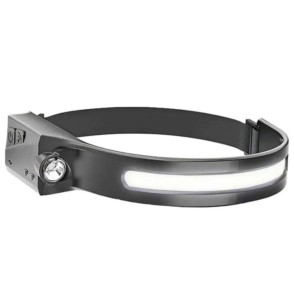 Lanterna Led Explorer de Cabeça Sensor de Movimentos Alcance até 30m Belfix