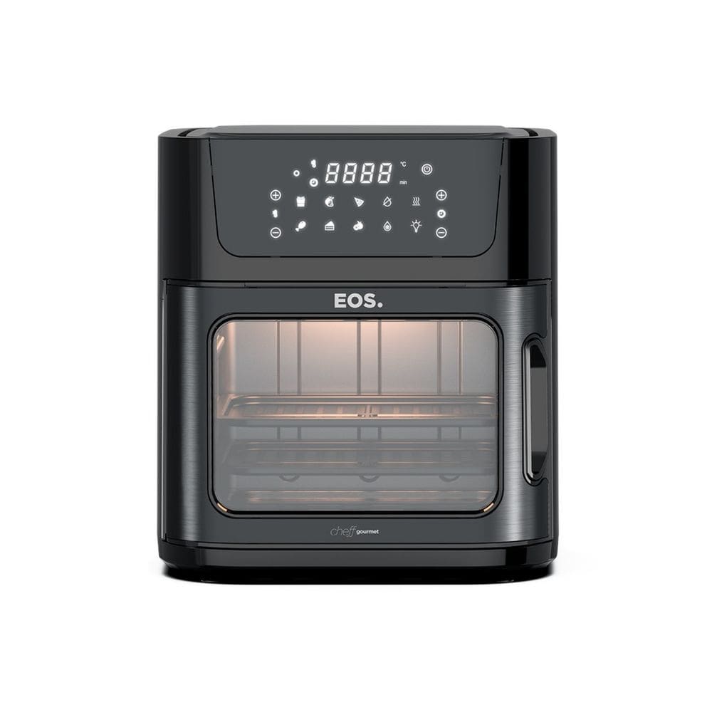 Fritadeira Air Fryer Oven Eos Eaf15ip 15l Digital Cheff Gourmet All Black