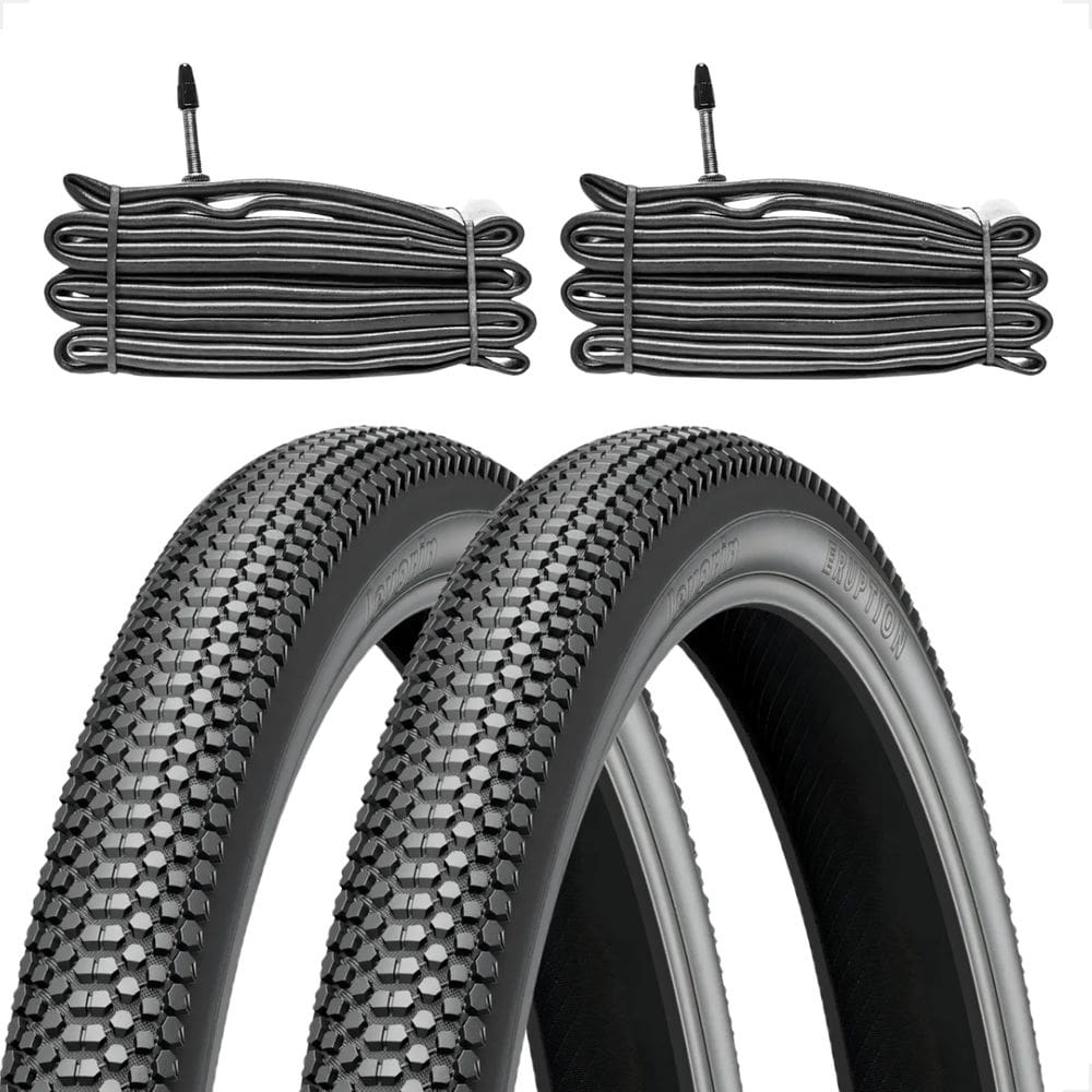Par Pneus Eruption Levorin Aro 29 x 2.30 Bike Banda Leve Arame + 2 Camara de Ar 29 Bico Fino 