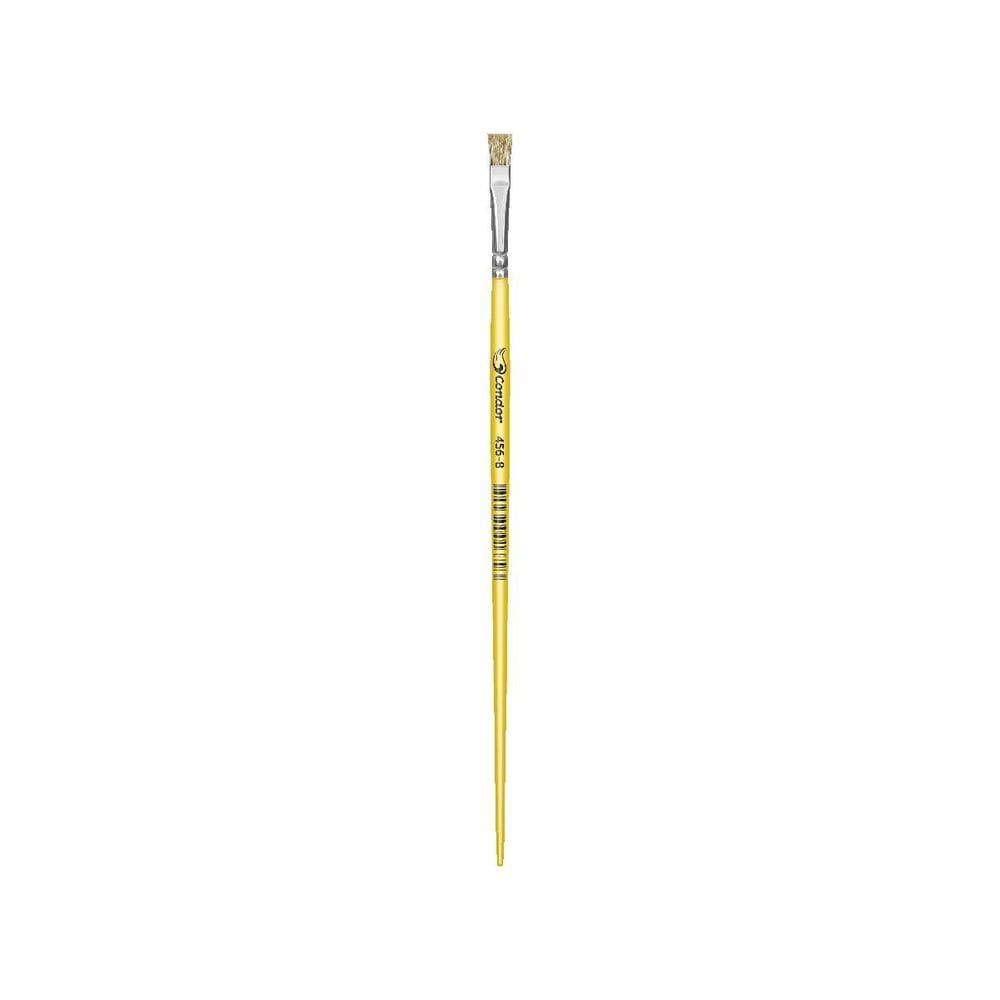 Pincel Chato Natural Condor 456 Nº 08