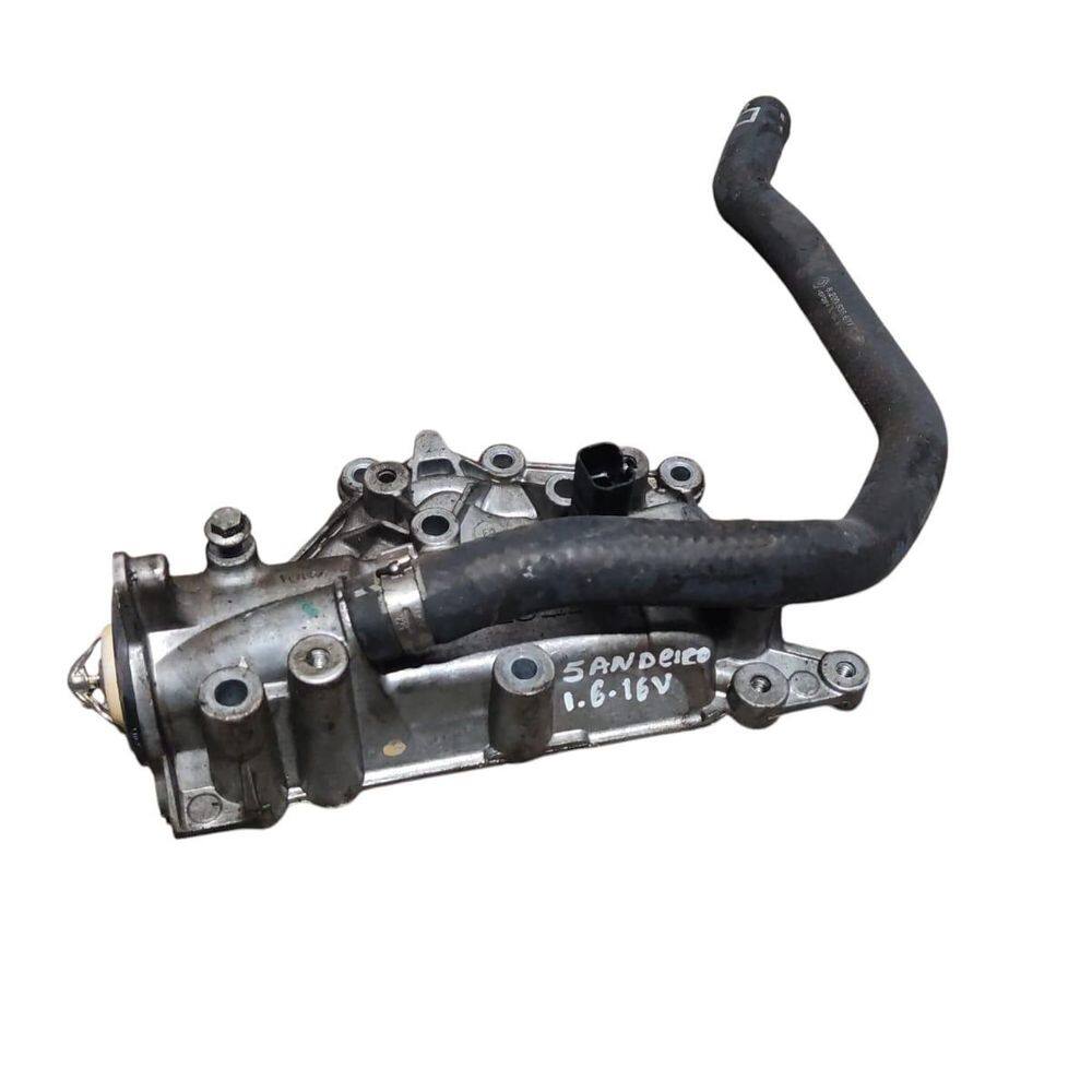 Carcaça Valvula Termostatica Água Sandero 1.6 16V 2013
