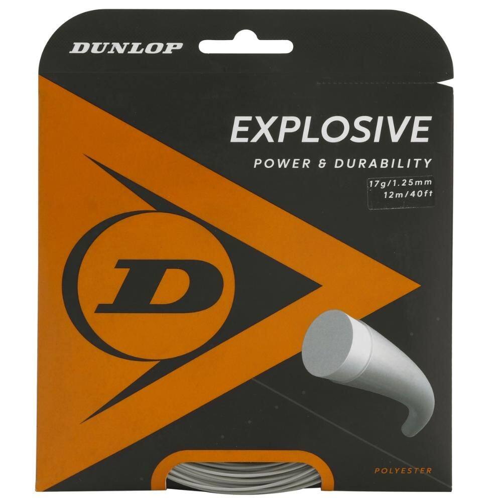 Corda Dunlop Explosive 17g 1.25mm Set Individual Prata