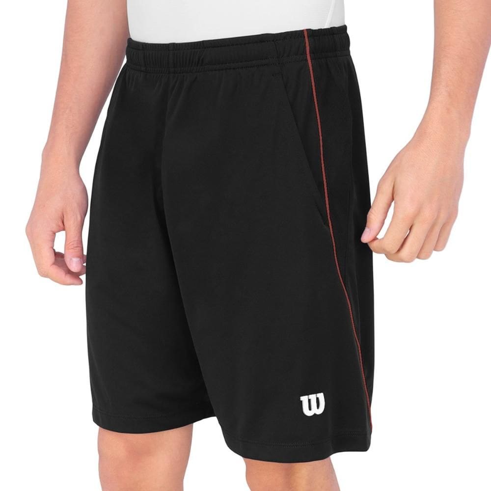 Bermuda Wilson Kaos Preto e Vermelho