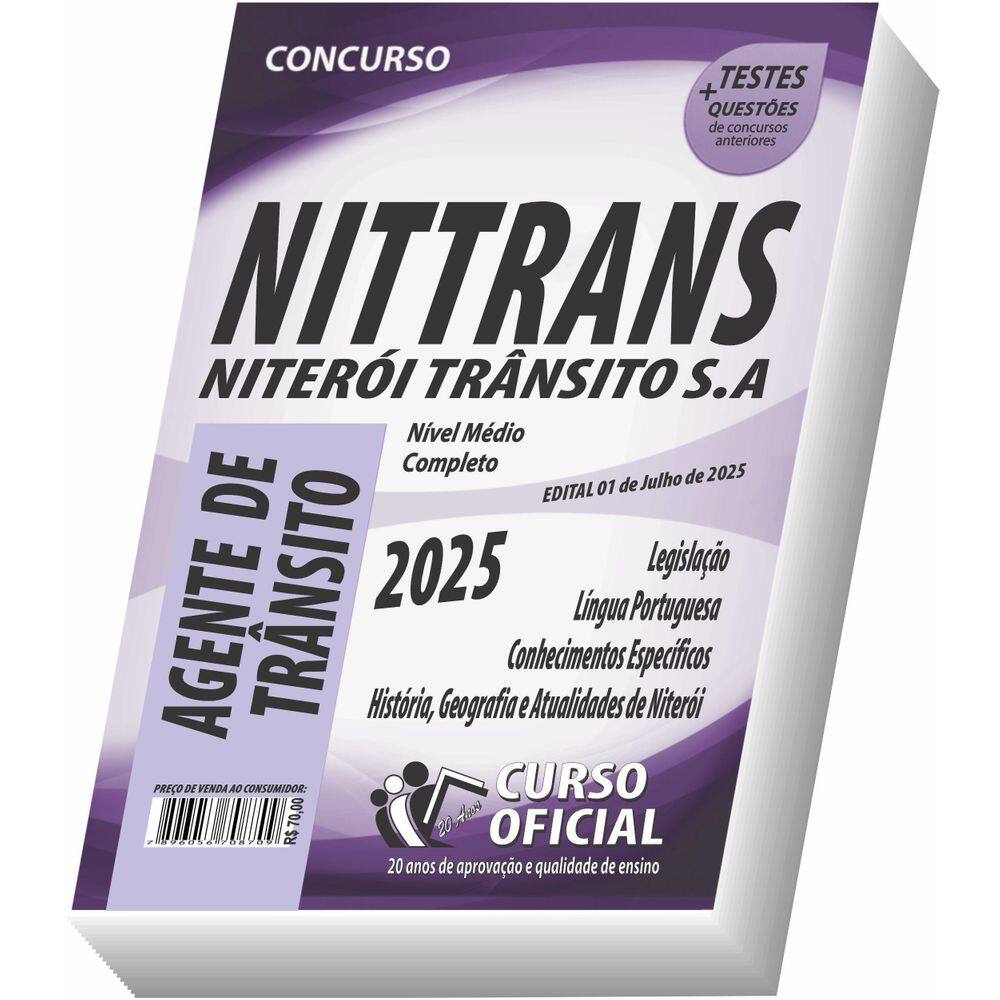 Apostila Nittrans - Agente De Autoridade De Trânsito