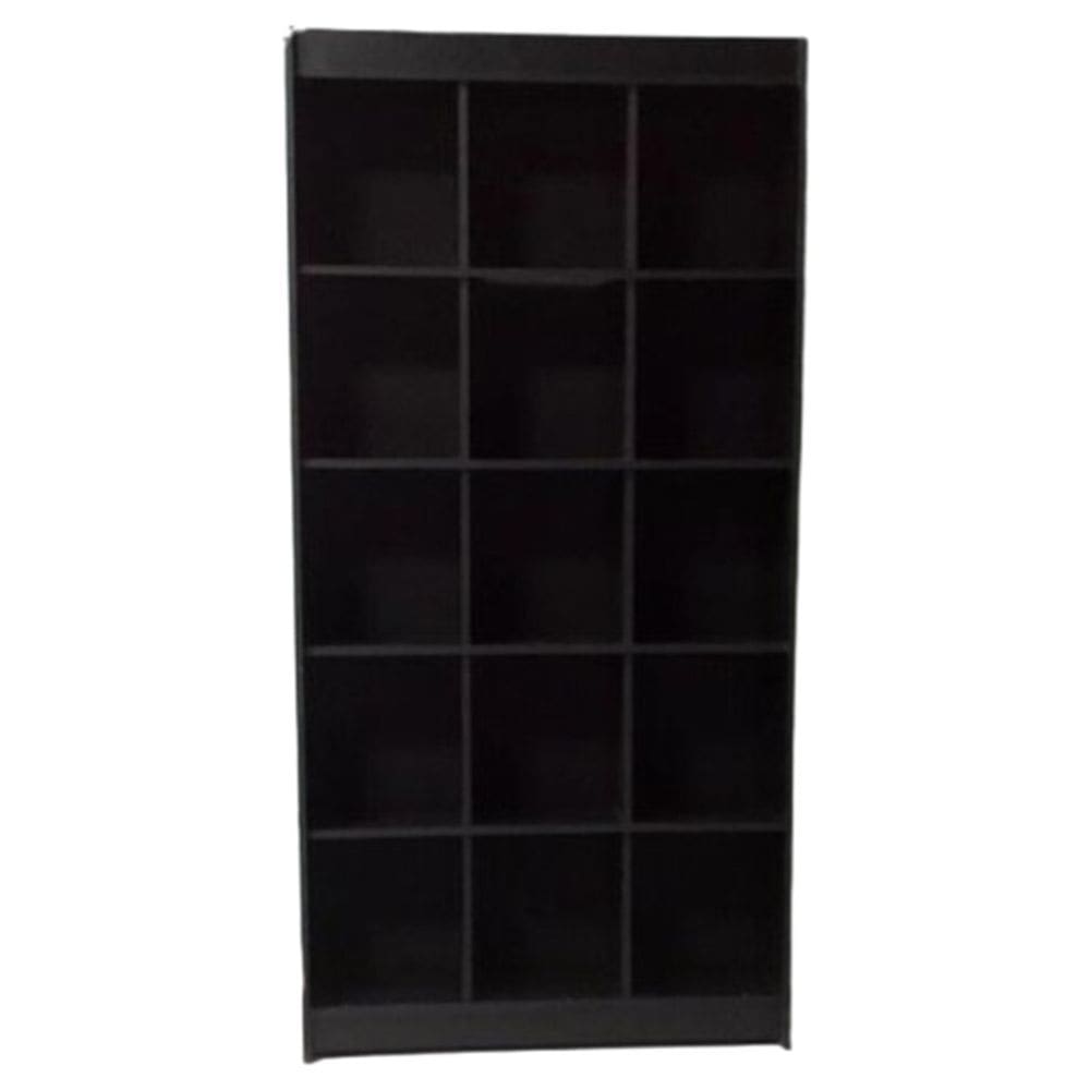 Estante Colmeia Multiuso Preto 185X92X32Cm - Deep