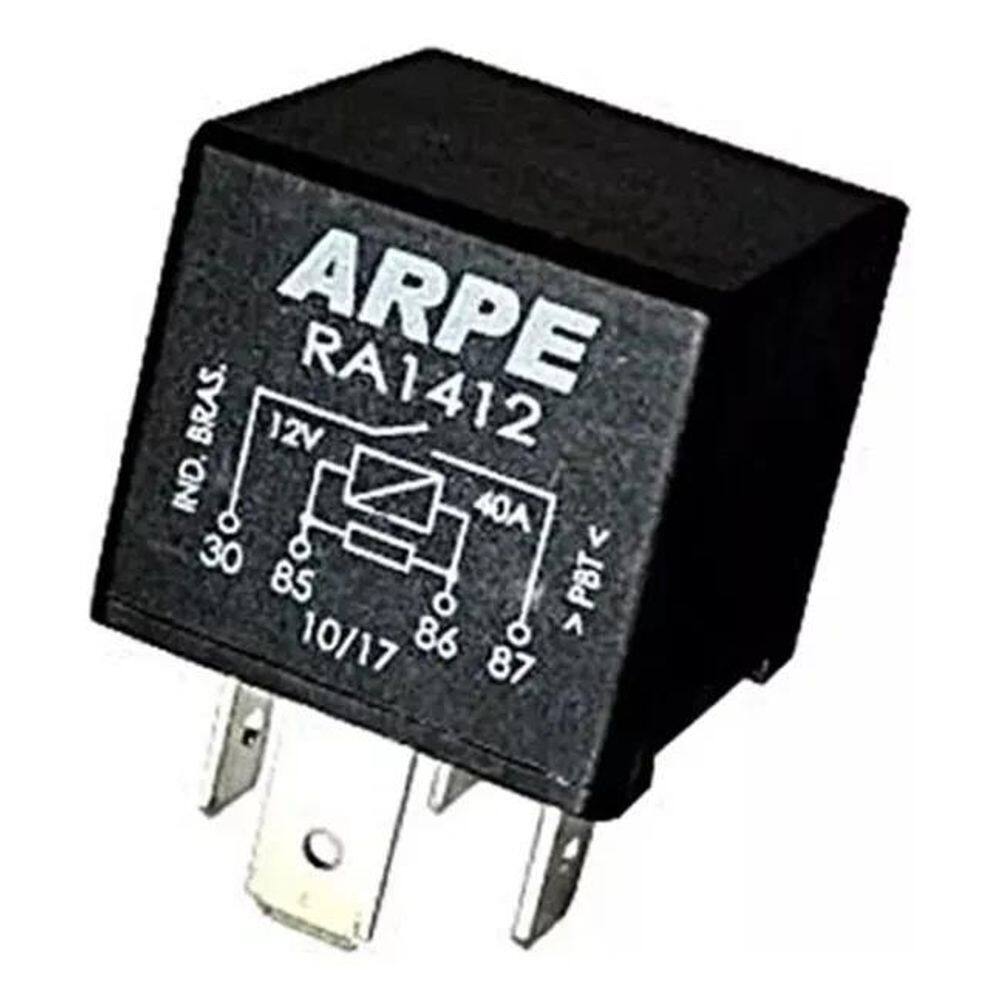 Relé Desembaçador Traseiro 12V 40A Uso Geral Universal