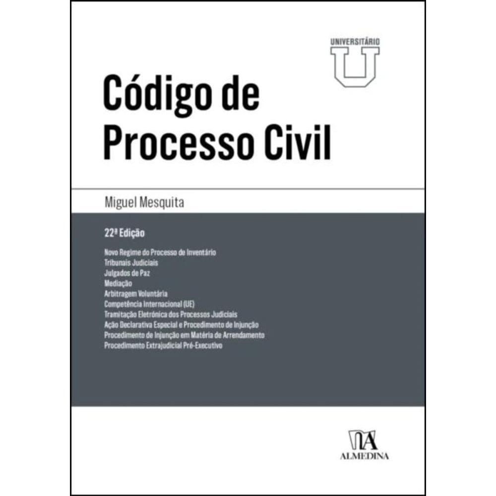 Código De Processo Civil - Edição Universitária