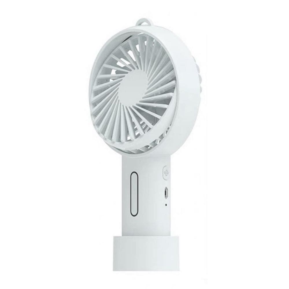 Ventilador Portátil Recarregável XTRAD FT-20 3 Veloc. Branco