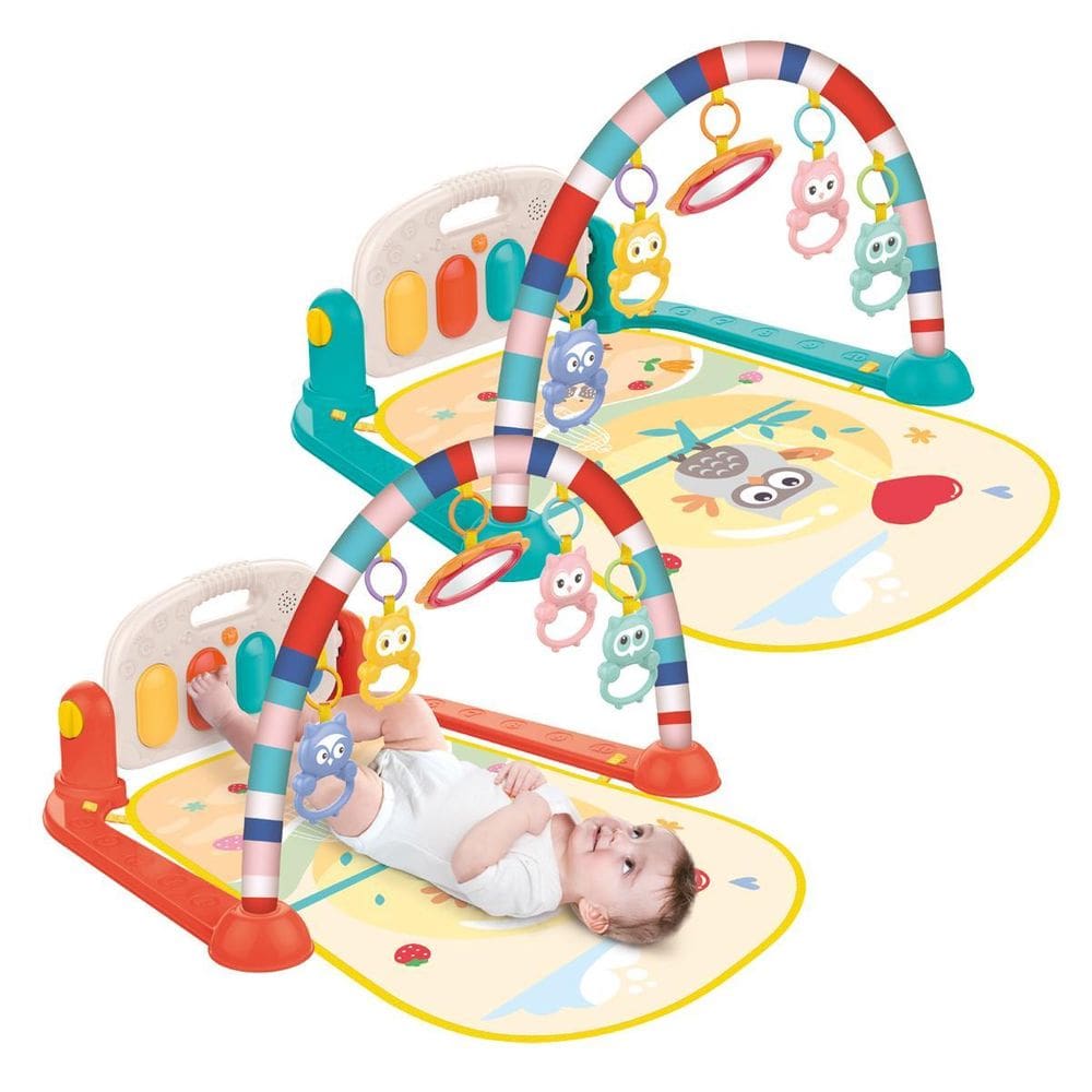 Tapete Ginásio De Atividades Bebê Piano Lumi Vd Maxi Baby