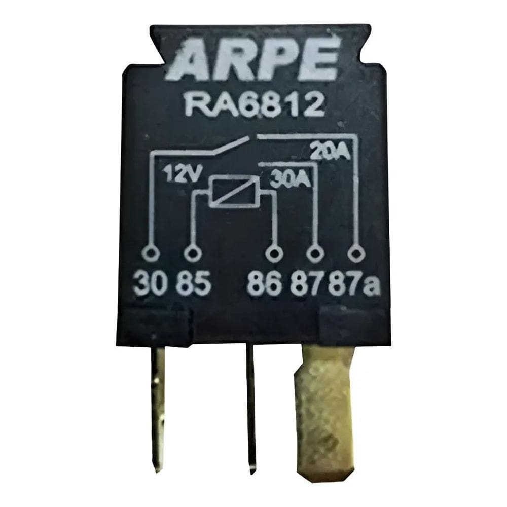 Relé Mini Motor De Partida 30/20A 5 Terminais Reversível