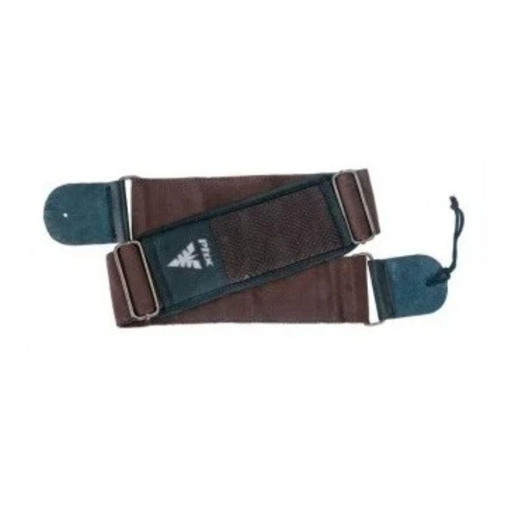 Correia Luxo 5 Cm Com Ombreira Marrom Ph03 Phoenix