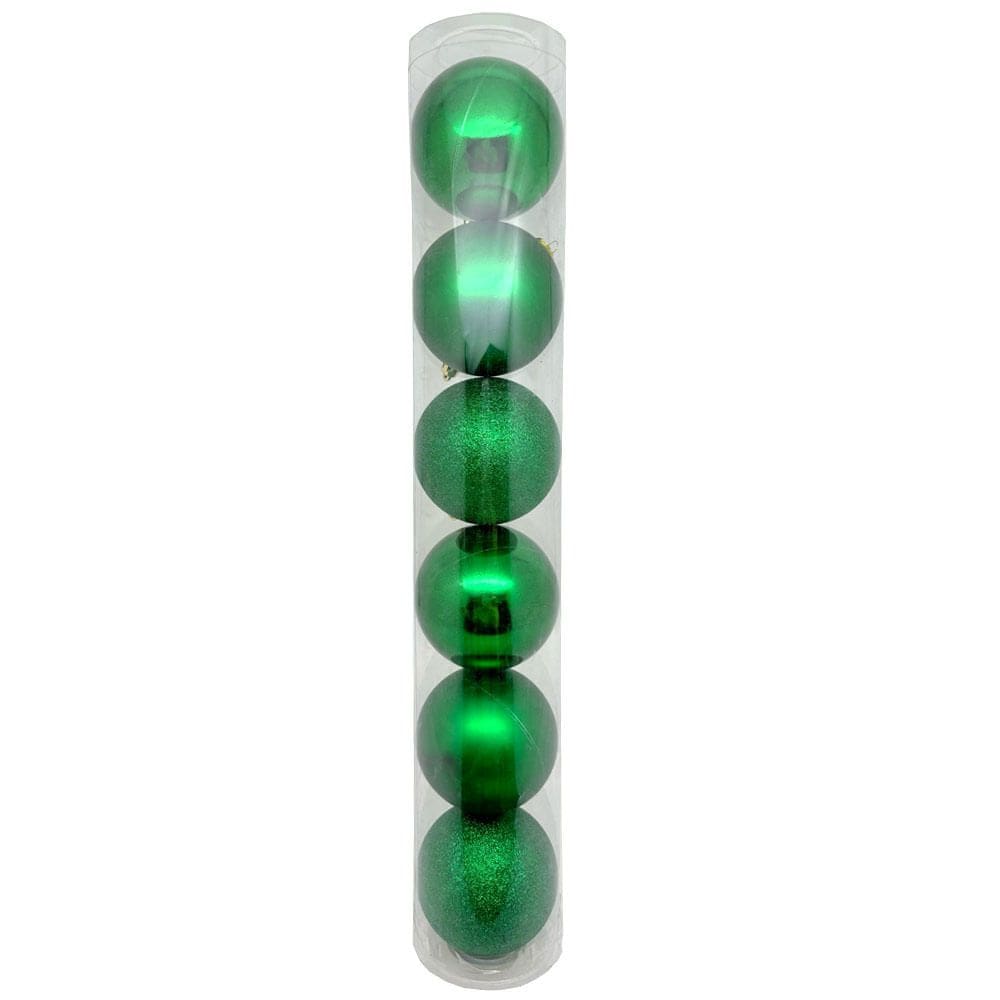Tubo Bola Natal 6pc Vd CV244420 Cazza