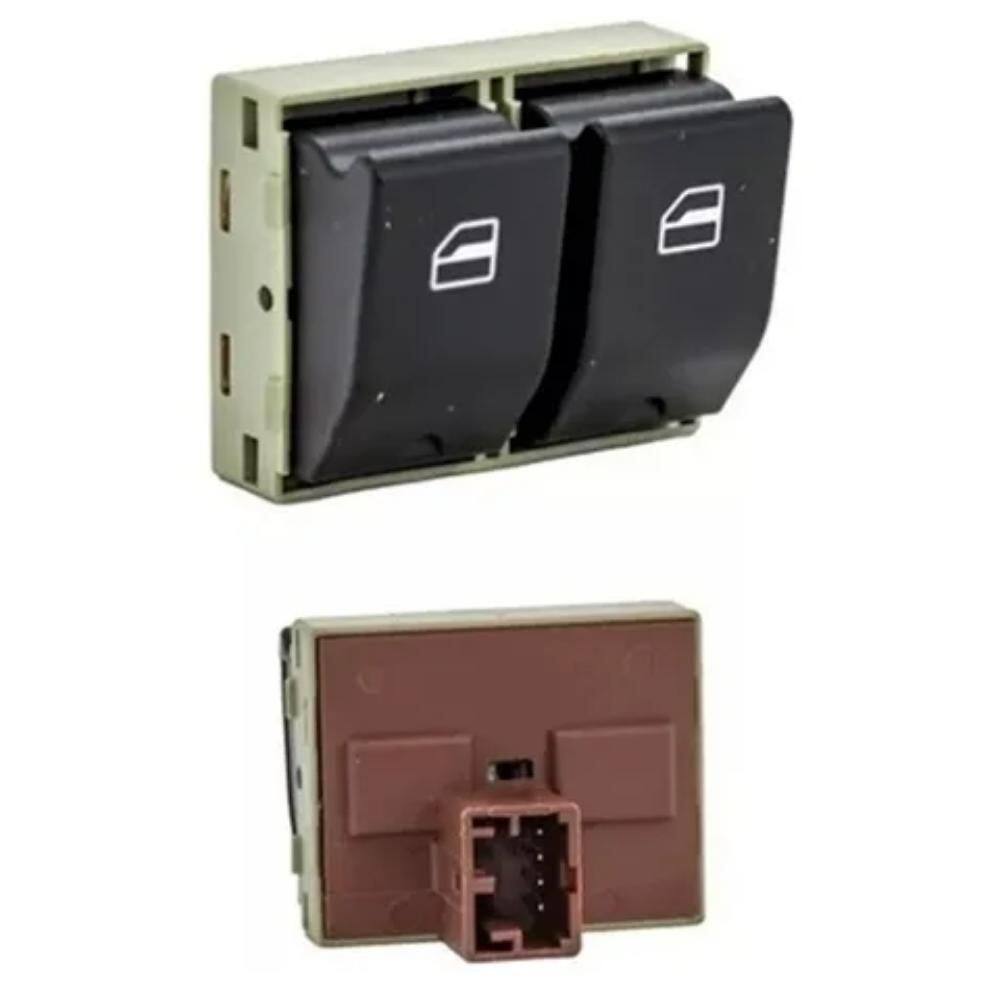 Botão Duplo Interruptor Vidro Eletrico Vw Constel 6Q0959858A