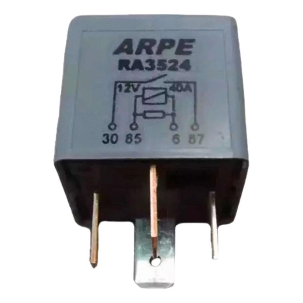 Relé Ventoinha Do Radiador 12V 40A 4 Terminais Vw Golf 95...