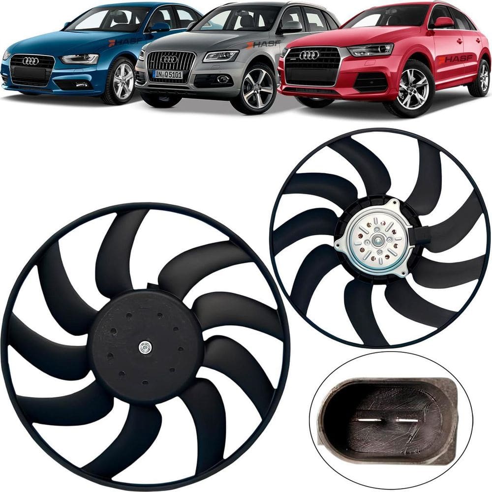 Ventoinha Grande Radiador Audi A4 A5 A6 Q3 Q5 Tfsi 2.0 3.0