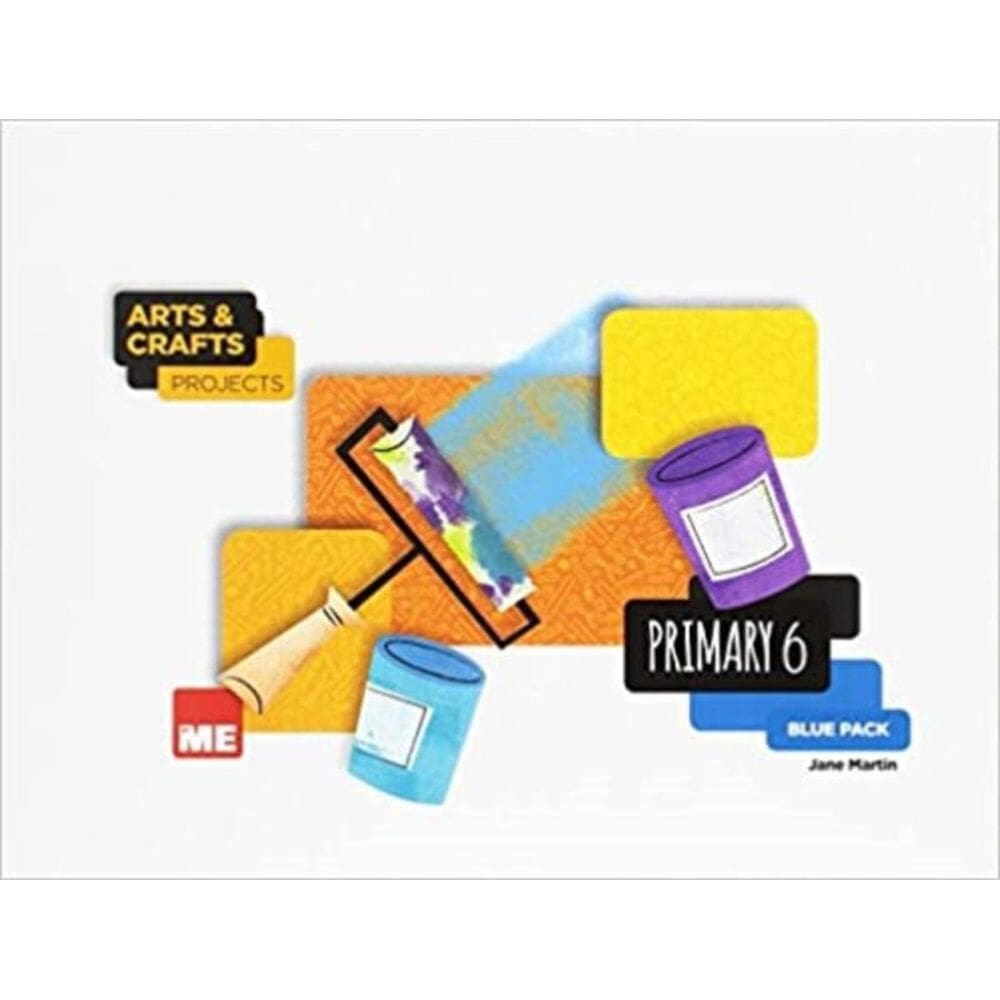Byme - arts & crafts students book projects blue pack-6