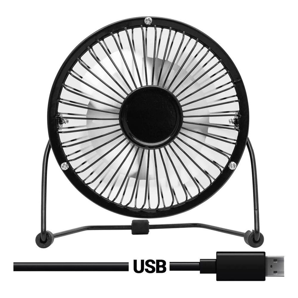 Mini Ventilador Pequeno Silencioso Usb Mesa Notebook Pc 5V