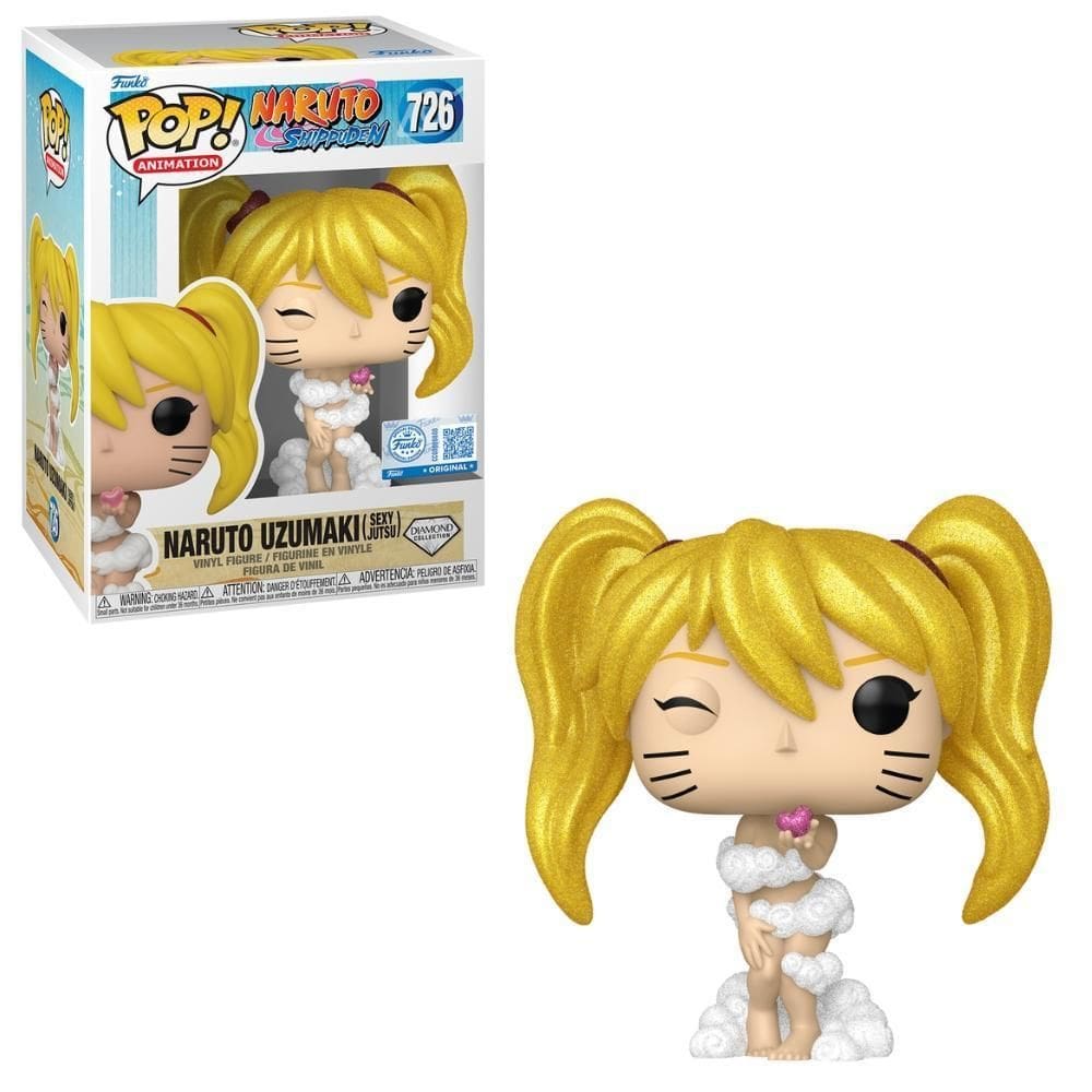 Boneco Funko Pop Naruto Clássico Jutsu Sexy  Glitter 