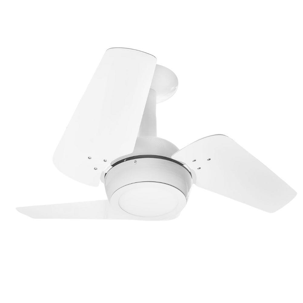 Ventilador De Teto Venti-Delta Loft 3 Pás Branco 6000K 220V