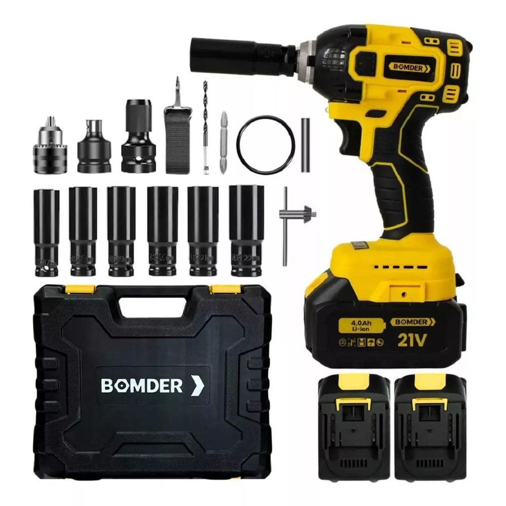 Parafusadeira Chave De Impacto Bomvink Ogaitcenter 21V 2 Bat