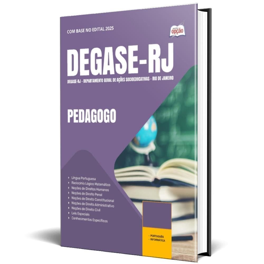 Apostila Degase 2025 - Pedagogo