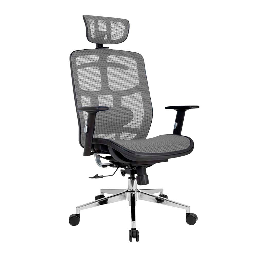Cadeira Dt3 Office Diana V2, Até 120Kg, Reclinável, Cinza, 14513-4