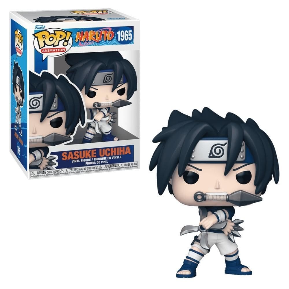 Boneco Funko Pop Naruto Clássico - Sasuke