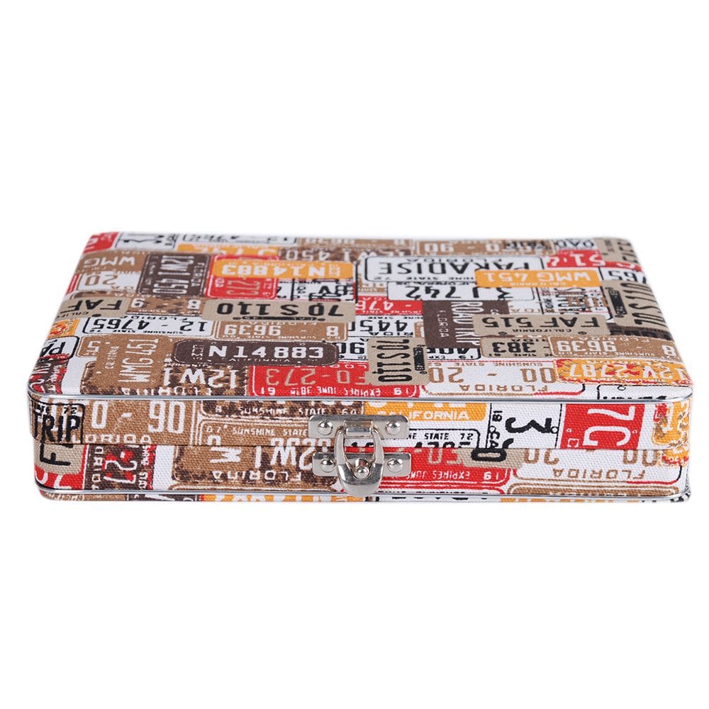 Estojo Com Álbum Para 40 Fotos 15X21Cm Stamps 602/02