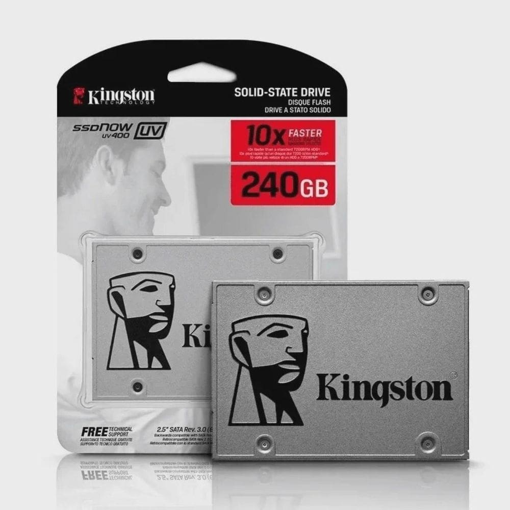 Hd Ssd 240Gb Kingston Sata 3 2 5`` Sa400S37/240G 350/500Mb