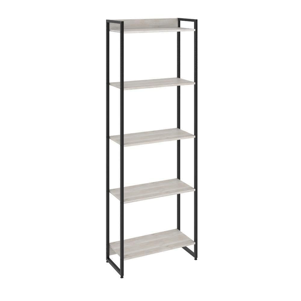 Estante Dynamica 60x30x187cm C/05 Prateleiras Snow / Snow /