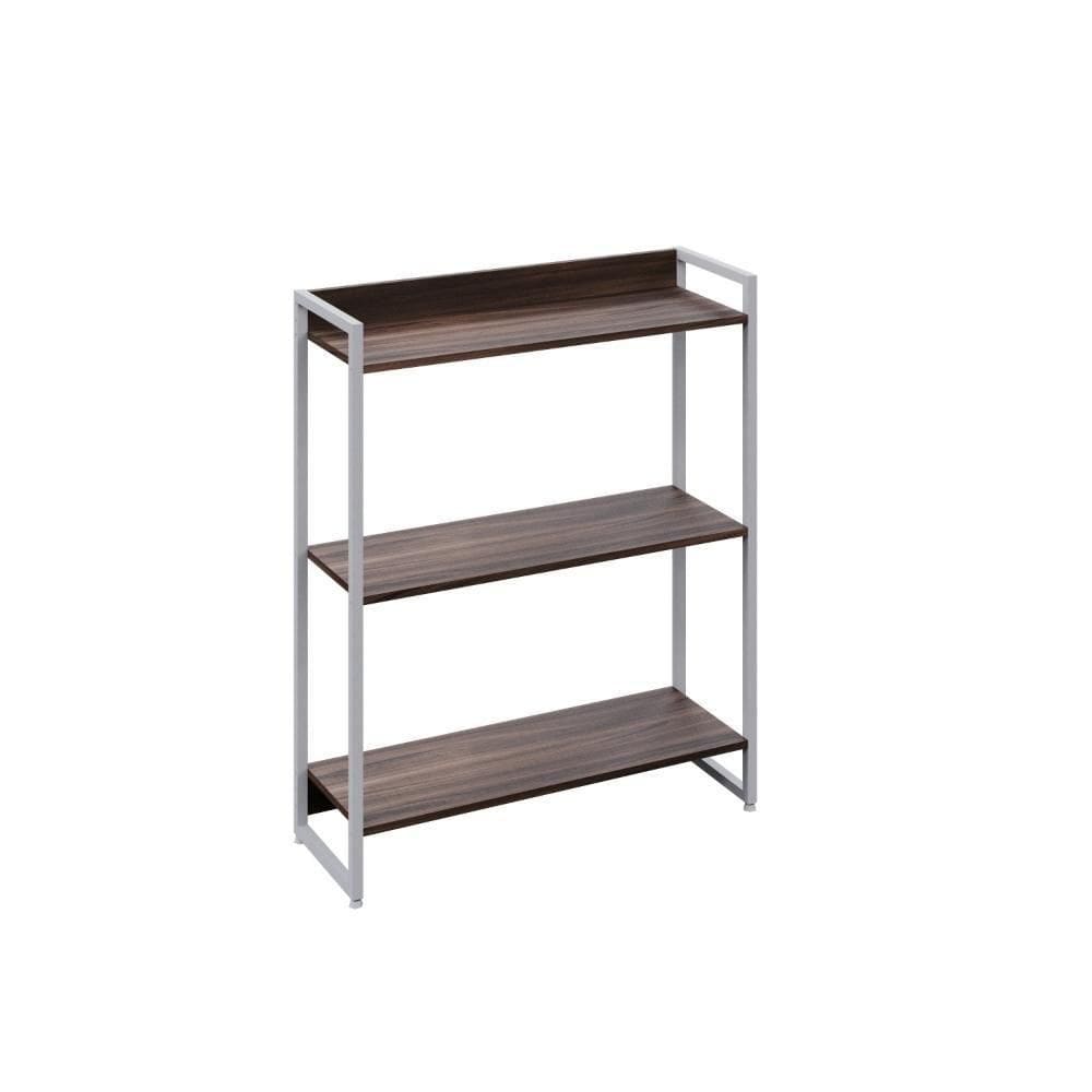 Estante Dynamica 80x30x104cm C/03 Prateleiras Nogal / Nogal /