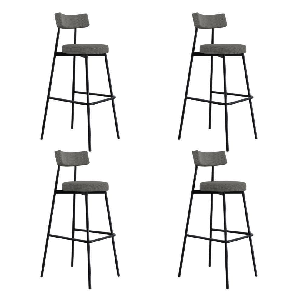 Banqueta Alta Stout Ae: 100 / Aa: 75cm C/04 Un. Etnico Duna Areia Etnico Duna Areia