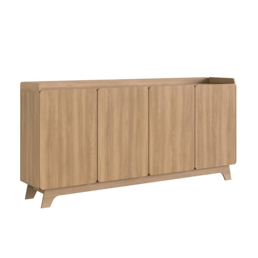 Balcão Buffet 4 Portas 200cm John - Natural