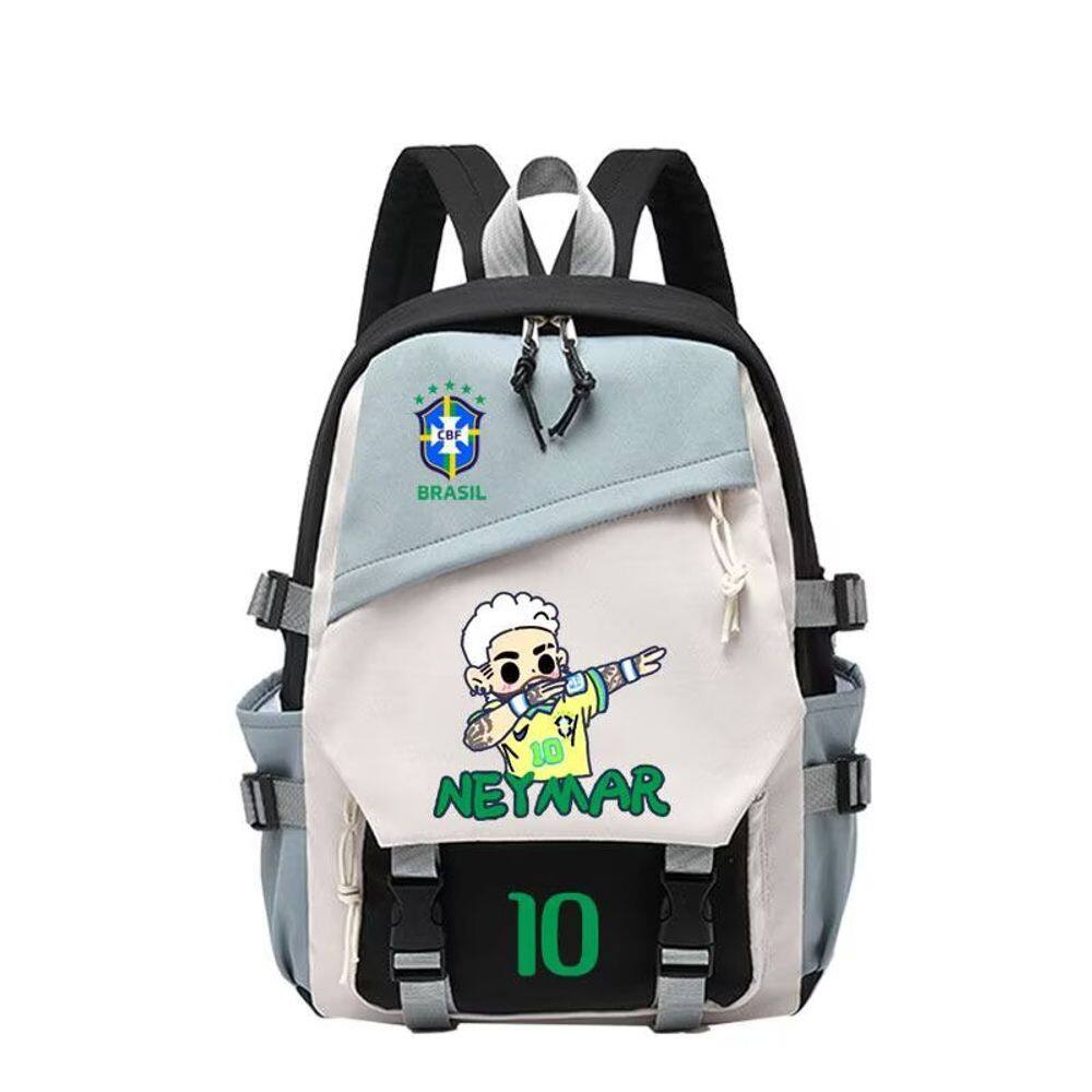 Mochila Sanmu Causal Style com estampa digital Football Brasil
