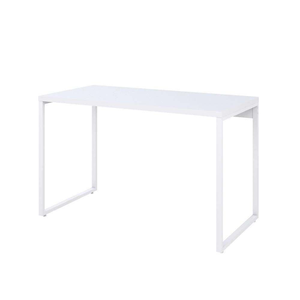 Mesa Kuadra Office 120x60x75cm Branco Chess - Branco Chess -