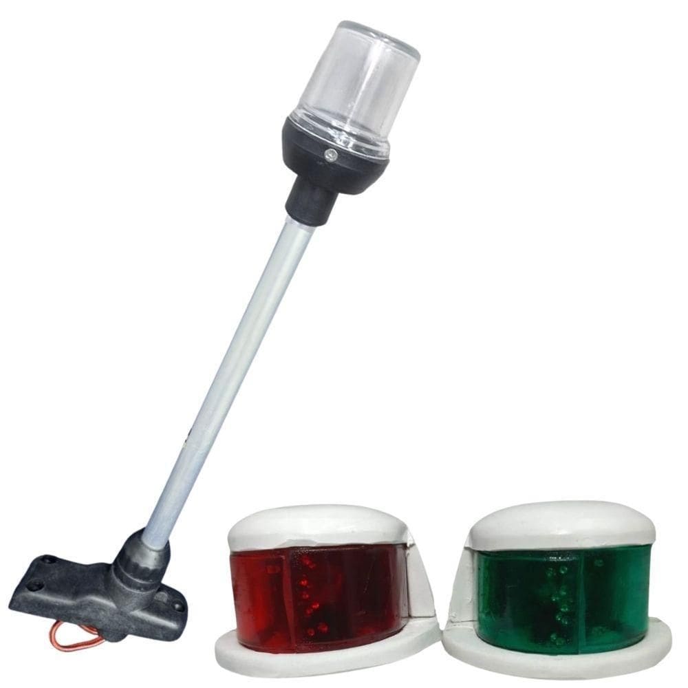 Mastro De Alcançado Com Luz De Navegação Bb-Be Em Led