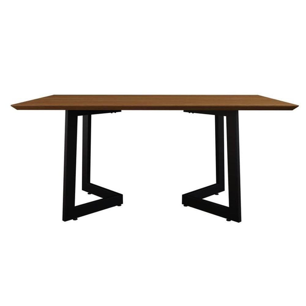 Mesa De Jantar Com Tampo Toronto 180 Cm Acácia Mel