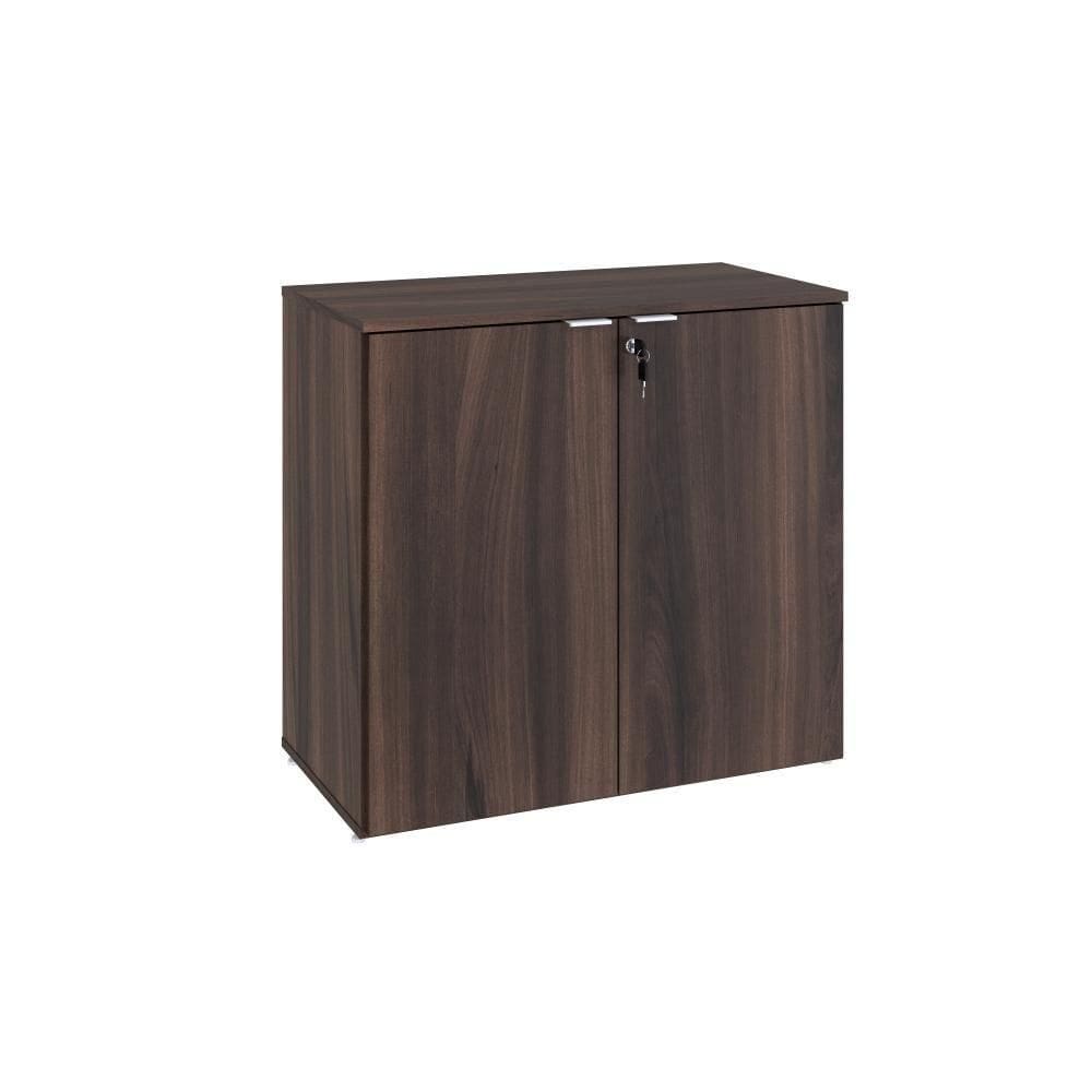 Armário Baixo Com 02 Portas 75x80x42cm Wlab80 Nogal Branco